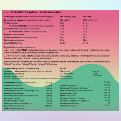 Sternenstaub Protein Saft