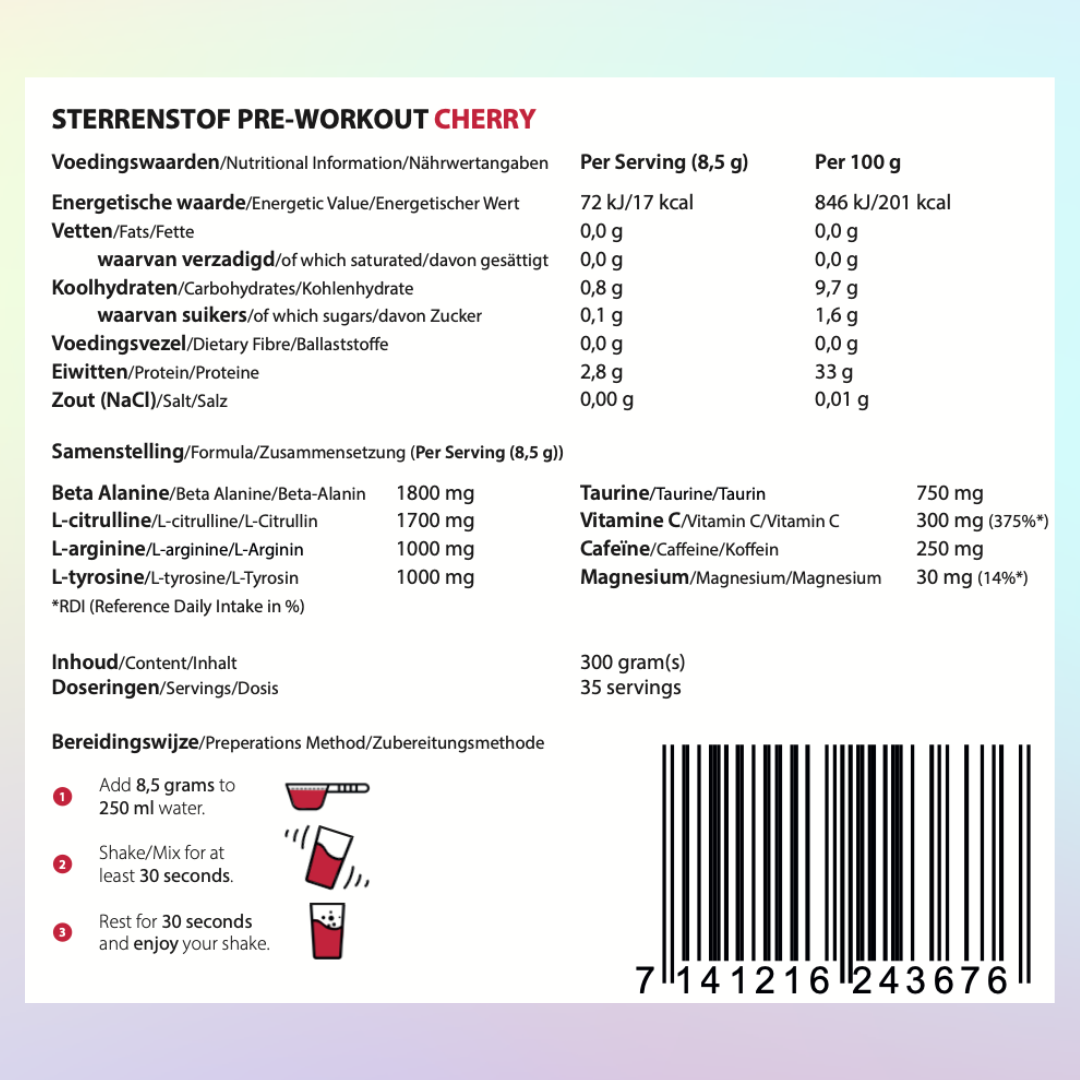 Sternenstaub Pre-Workout