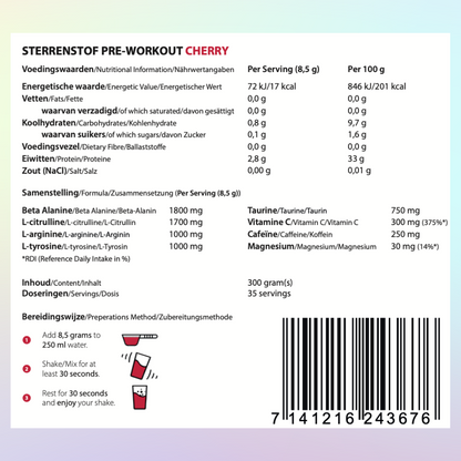Sternenstaub Pre-Workout
