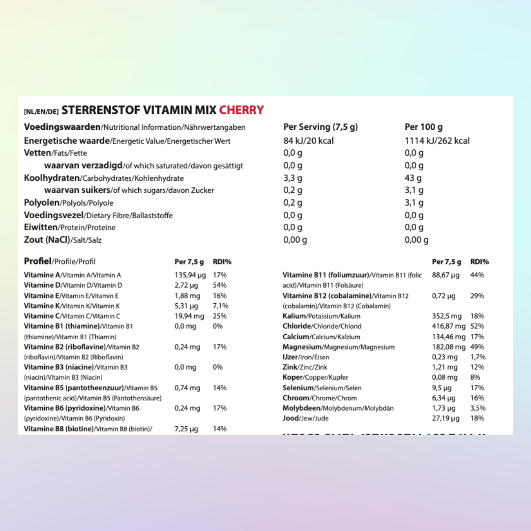 Sternenstaub Vitamin Mix